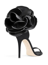 Brianna Rome Flower Buckle Toe Heel